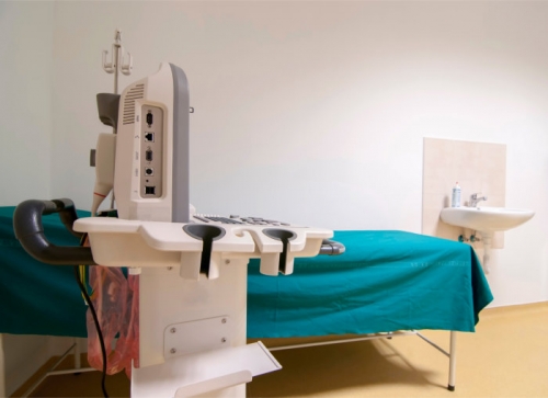 medical equipment in a hospital room